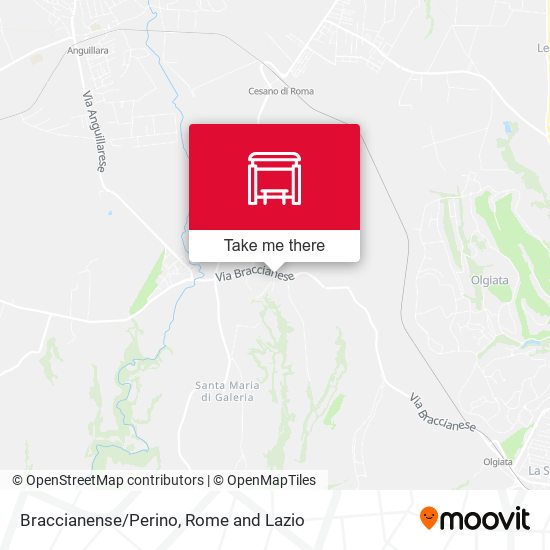 Braccianense/Perino map