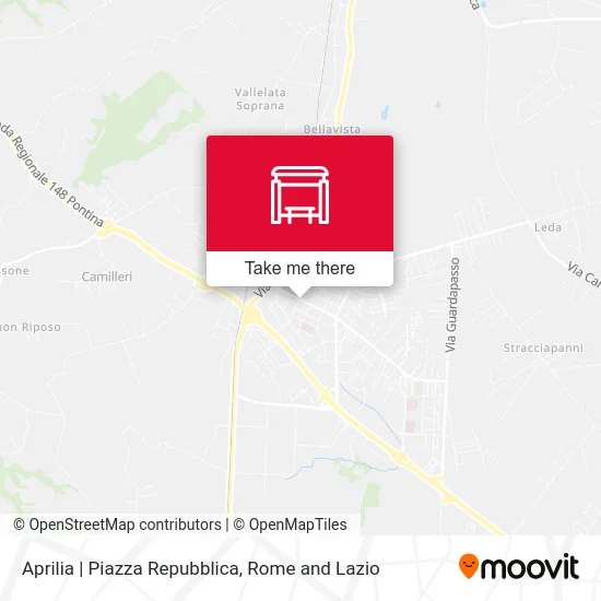 Aprilia | Piazza Repubblica map