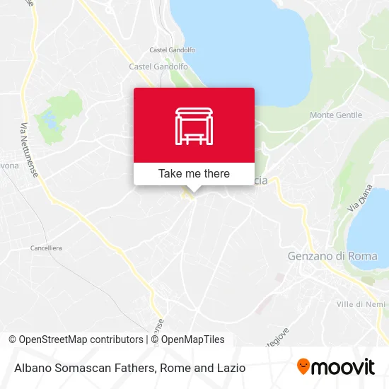 Albano Somascan Fathers map