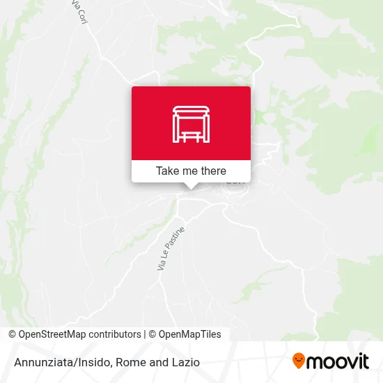 Annunziata/Insido map