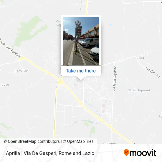 Aprilia | De Gasperi Road map