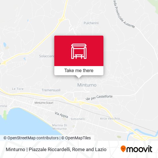 Minturno | Piazzale Riccardelli map