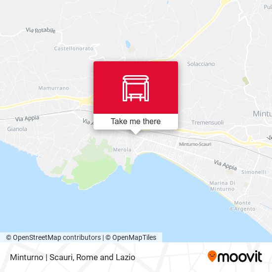 Minturno | Scauri map