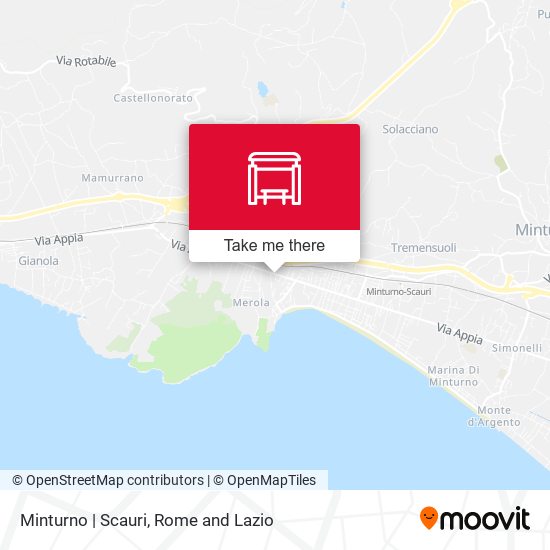Minturno | Scauri map
