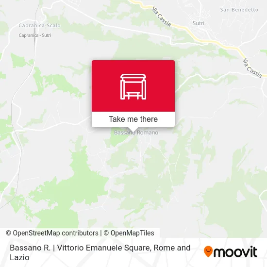 Bassano R. | Vittorio Emanuele Square map