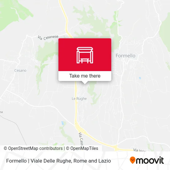 Formello | Viale Delle Rughe map