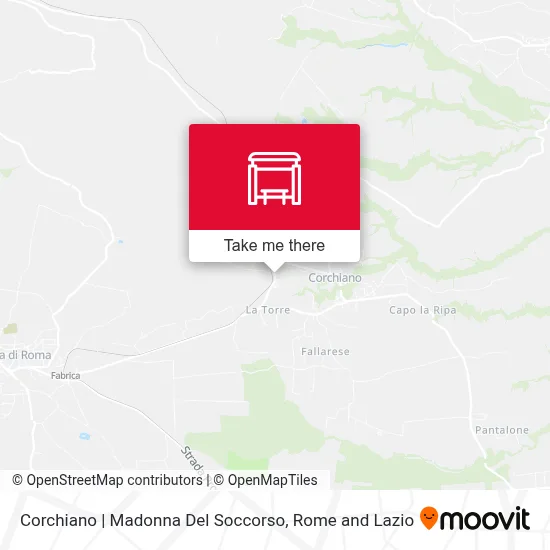 Corchiano | Madonna Del Soccorso map
