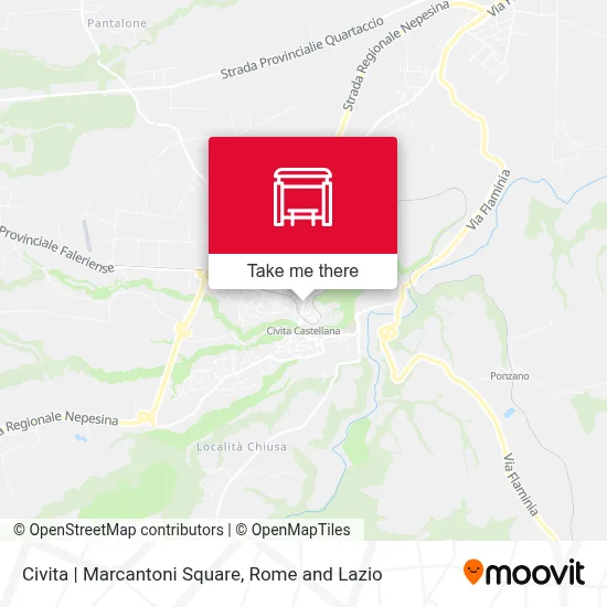 Civita | Marcantoni Square map