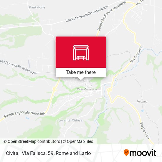 Civita | Via Falisca, 59 map