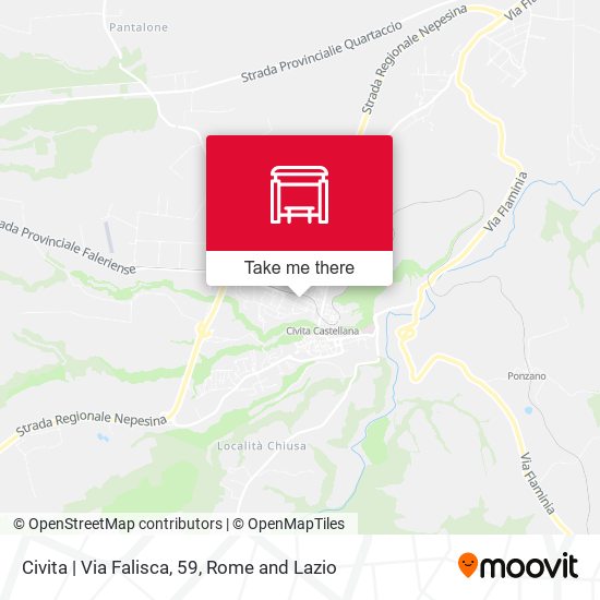 Civita | Via Falisca, 59 map