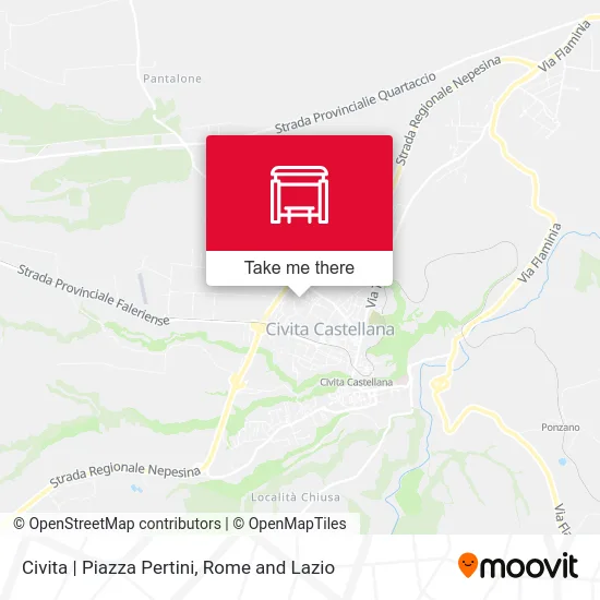Civita | Piazza Pertini map