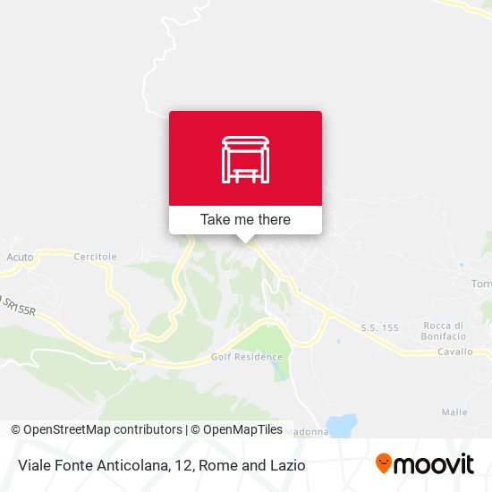 Viale Fonte Anticolana, 12 map