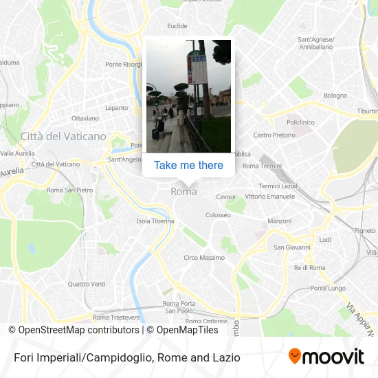 Imperial Forums/Capitol map