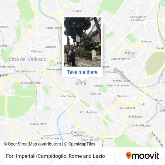 Imperial Forums/Capitol map