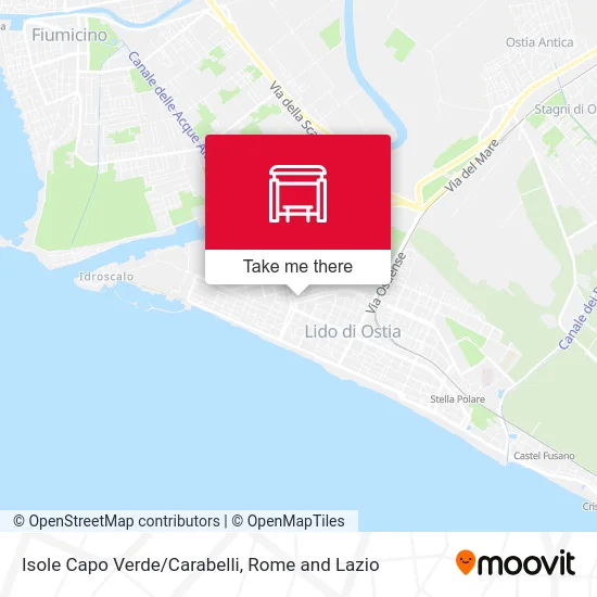 Cape Verde Islands/Carabelli map