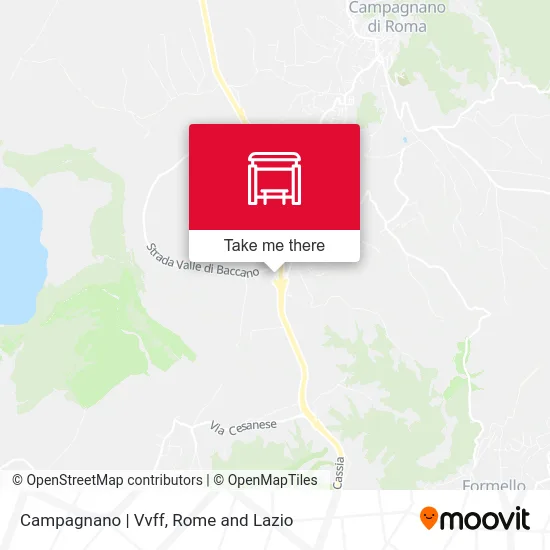 Campagnano | Firefighters map