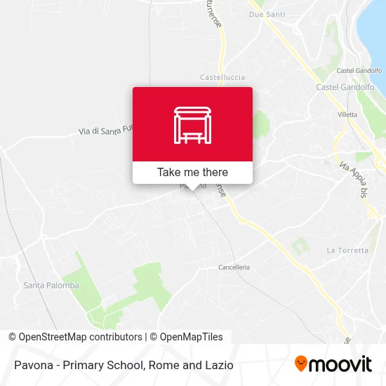 Pavona - Primary School map