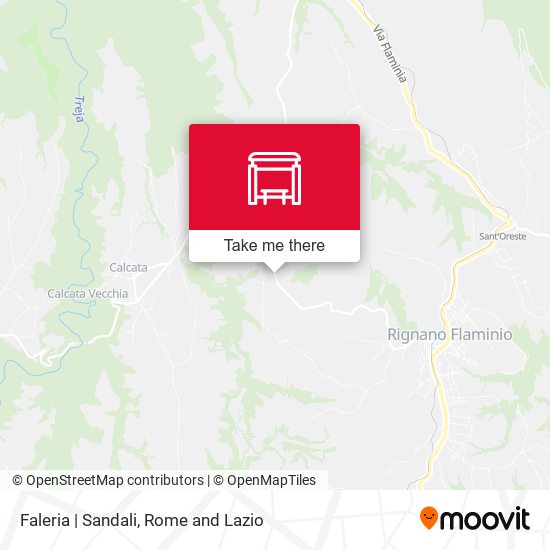 Faleria | Sandali map