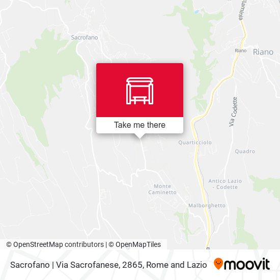 Sacrofano | Via Sacrofanese, 2865 map