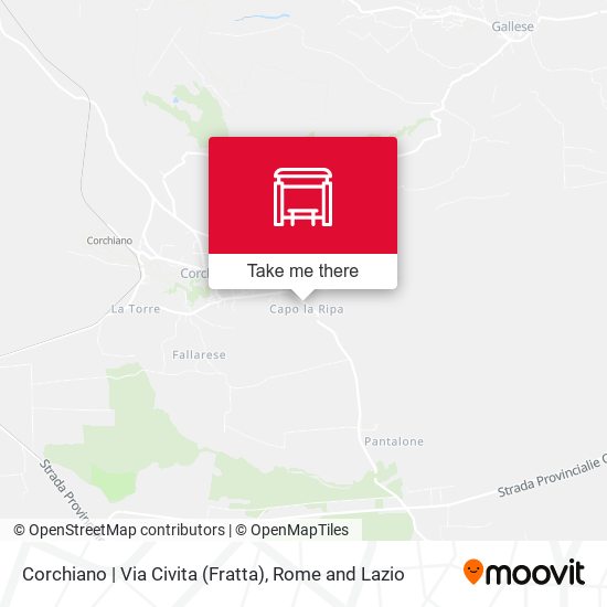 Corchiano | Via Civita (Fratta) map