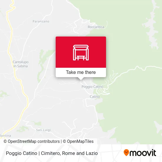 Poggio Catino | Cemetery map