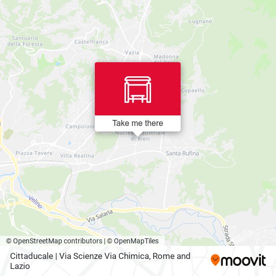 Cittaducale | Via Scienze Via Chimica map