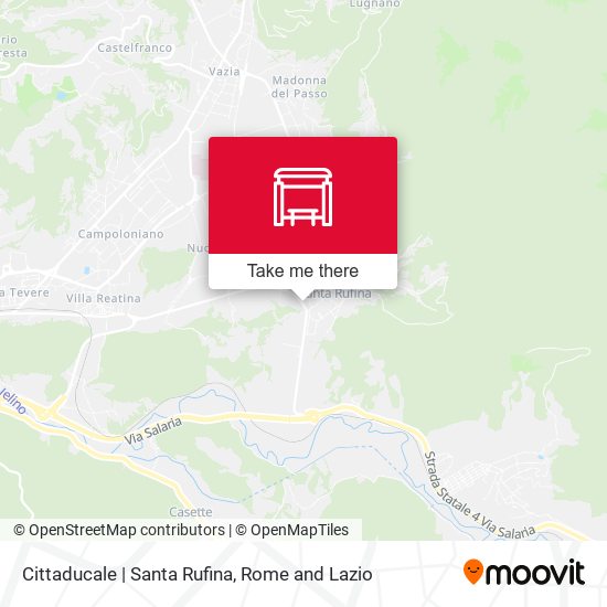 Cittaducale | Santa Rufina map