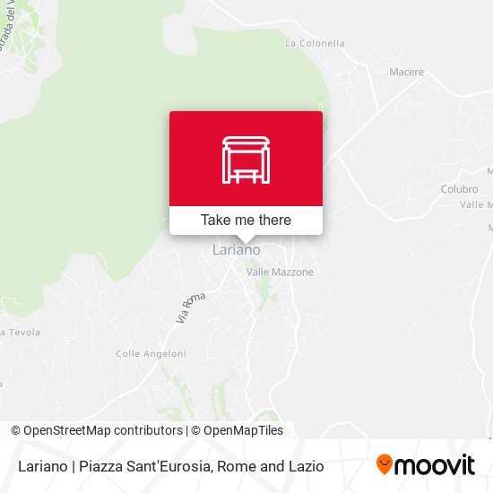 Lariano | Piazza Sant'Eurosia map