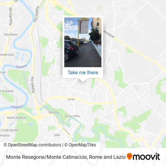 Monte Resegone / Monte Catinaccio map