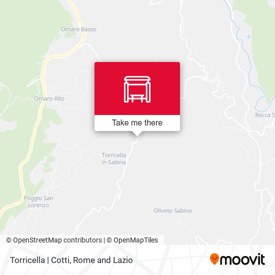 Torricella | Cotti map