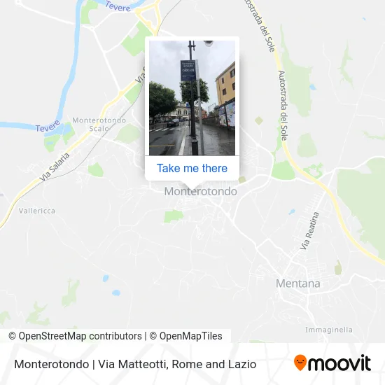 Monterotondo | Via Matteotti map
