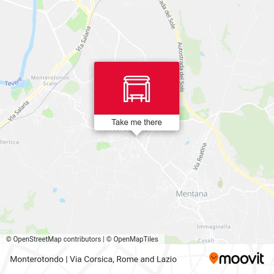Monterotondo | Corsica Street map