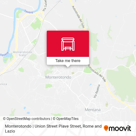 Monterotondo | Union Street Piave Street map