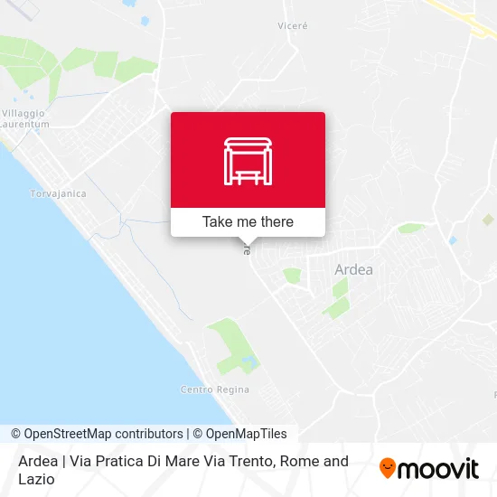 Ardea | Via Pratica Di Mare Via Trento map