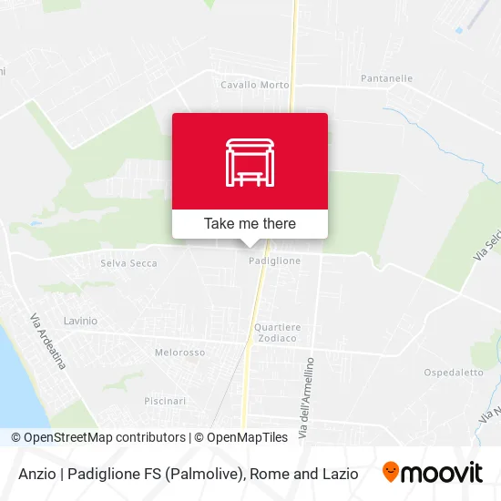 Anzio | Padiglione FS (Palmolive) map