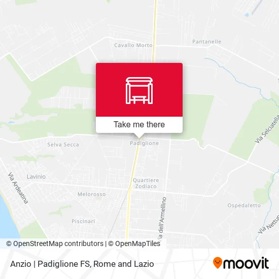 Anzio | Padiglione FS map