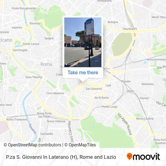 St. John Lateran Square (H) map