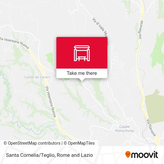 Santa Cornelia/Teglio map