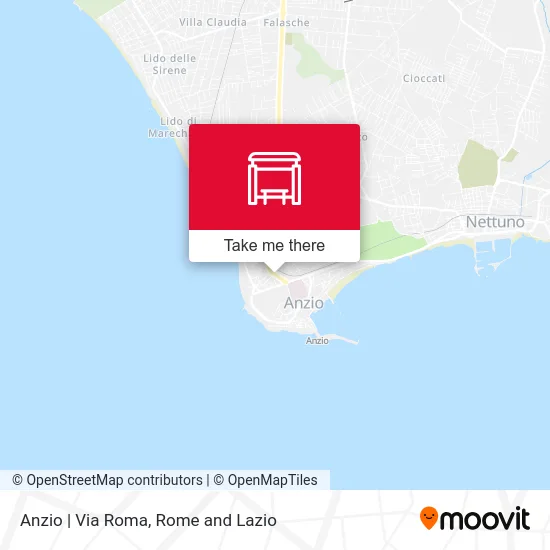 Anzio - Via Roma map