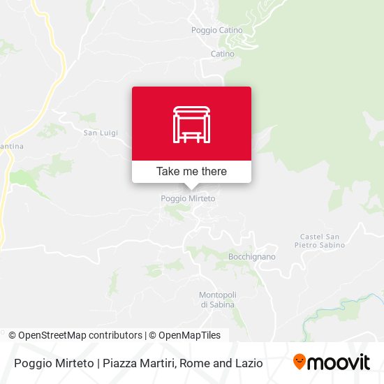 Poggio Mirteto | Piazza Martiri map