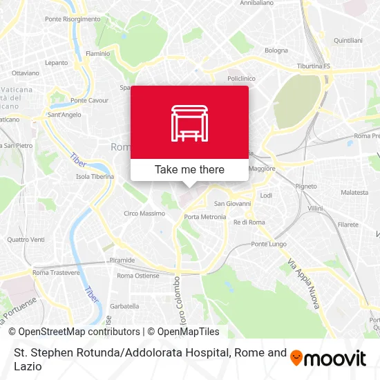 St. Stephen Rotunda / Addolorata Hospital map