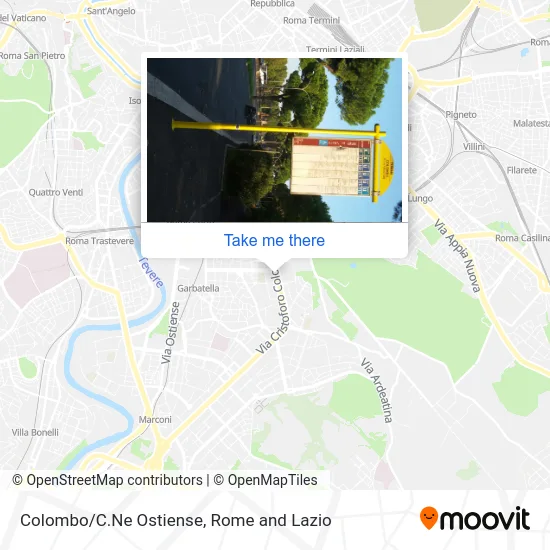 Colombo/Ostiense Circle map