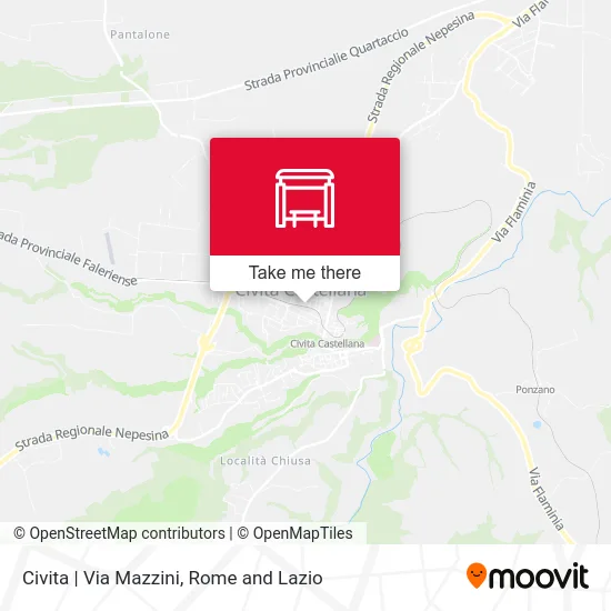 Civita | Via Mazzini map
