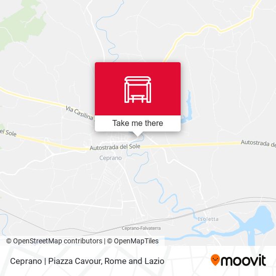 Ceprano | Piazza Cavour map