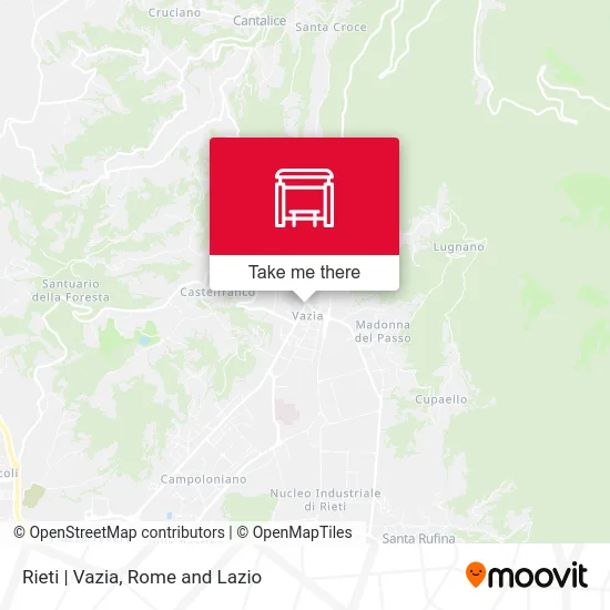 Rieti | Vazia map