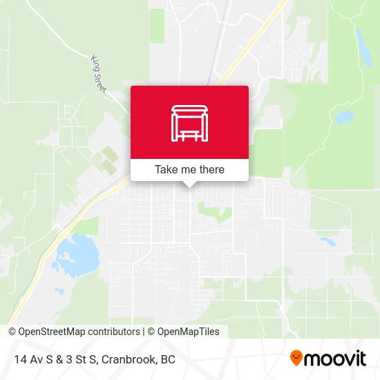 14 Av S & 3 St S map