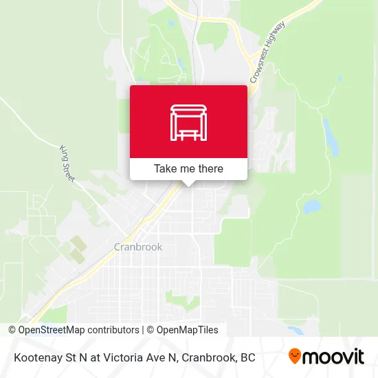 Kootenay St N at Victoria Ave N map