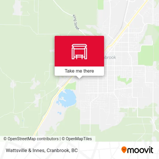 Wattsville & Innes map