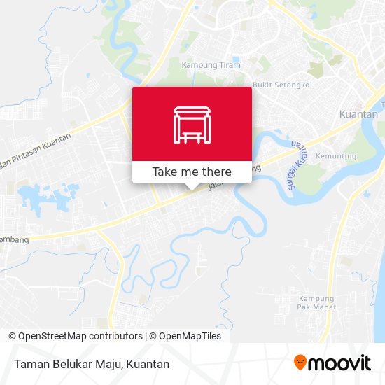 Taman Belukar Maju map