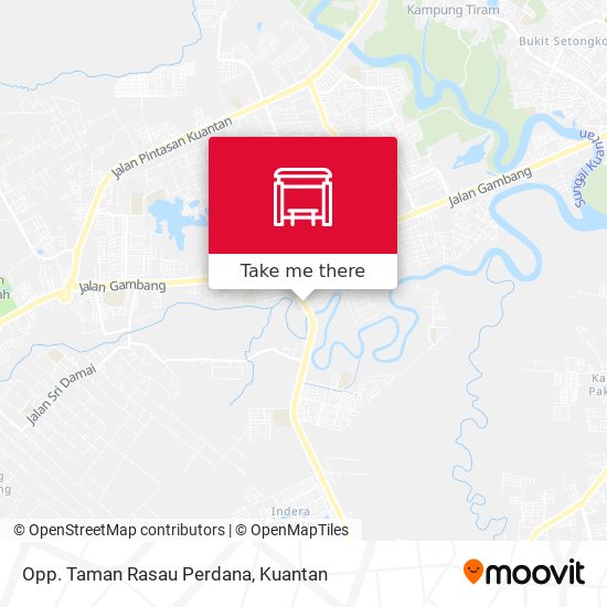 Opp. Taman Rasau Perdana map